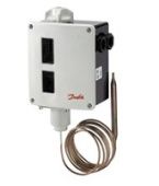 Реле температуры RT123, термобаллон с капилляром 5 м, диапазон температур 150-250°С, дифференциал 1,8-30°С