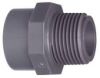 Муфта PVC 2"BSPT внеш. рез. х 63 мм GF