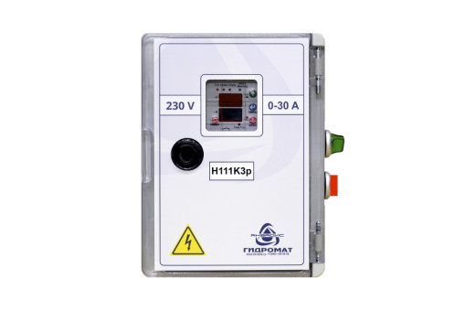 Н-111K-3P Устройство защиты и управления 1-им канализационным насосом, 1x220 В, до 30.0 А (3 попл)