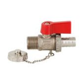 Шаровой кран 1/2" х 3/4"  для бойлера                                                                                                                                                                   
