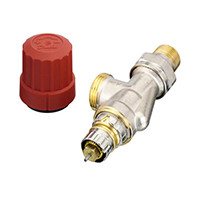 Клапан радиаторного терморегулятора RA-N 15, угловой UK, наружн. резьба Внимание! Клапан может использоваться только с термоголовкой типа RA.