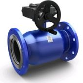 DN300/250 Py16 Кран шаровой Energy ф/ф стандартнопр. с ручн. редуктором LD