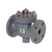 Clorius M1F-VF-040 регулирующий клапан чугунный ф/ф Ду 40 Ру 16 Tmax=150oC Kv=25