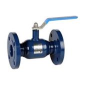  DN15 Кран шаровой DIN фланцы  1/2"  PN40 "Ручка"