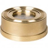 Обратный клапан пружинный 275H Zetkama, DN025, PN16, Корпус - латунь, диск - нерж. сталь, Тмакс 200°C