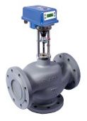 Клапан 3-х ходовой зап.-регулирующий седельный ВКТР040 с ЭИМ ВЭП (контроллер), Kvs и э-привод по запросу
