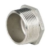 1/4" PN20 Заглушка нар. резьба, нерж сталь AISI 316