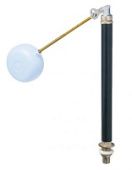 Поплавковый мех. регулятор уровня 1/2, высота 280мм, штанга 200мм (без шара) Pmax-5 бар, Tmax-60C