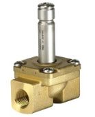 Клапан электромагнитный  EV 225B, ДУ 10 мм, латунь, G 3/8, PTFE, НЗ