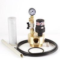 Оголовок аэрационной колонны 4" /комплект/, металл