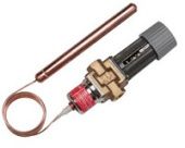 Клапан термостатический AVTA 20, 25-65°C, 2 м, Ø18×210 мм