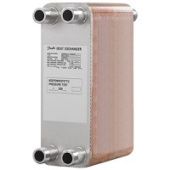 XB 20-2 50/50 паяный пластинчатый теплообменник, 2-х ходовой