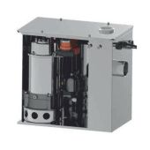 WC-BOX Установка по отведению стоков, 40л, C насосом, с верт. поплавком, с сигнализацией