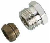 Уплотнительные фитинги Ду 12 G3/8'' нар для медных труб