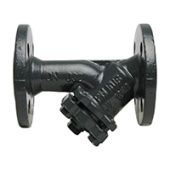 Y333 Фильтр сетчатый DN50 PN16 Фланцевый со сливной пробкой Корпус Серый чугун