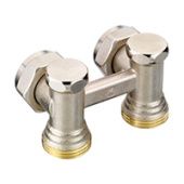 Клапан запорный RLV-KS 1/2''x3/4'' угл.