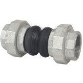 Компенсатор антивибрационный Zetkama 701L, DN025, PN16, р/р, EPDM, Тмакс 90°C