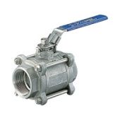 X3777 Шар.кран резьб. Ду15 Ру63 (полн/пр); С фикс/рук; Корп AISI316; Шар AISI316;упл.PTFE арм. 25% стекл.вол