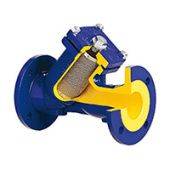 Фильтр фланцевый чугунный сетчатый с магнитной вставкой V821M DN 15 PN16