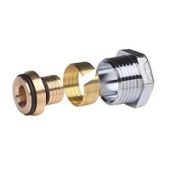 Фитинг AluPex 1/2"*16*2 mm хром