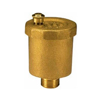 Латунный автоматический воздухоотводчик Ду 10 мм, PN 10 бар