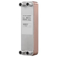 XB 30-2 20/20 паяный пластинчатый теплообменник, 2-х ходовой