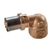 Угольник с внутр. резьбой 1/2"x(20x2) 90° "Мультипресс" 