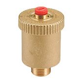 Автоматический воздухоотводный клапан 1/2", нехромированный,  Tmax=120°С